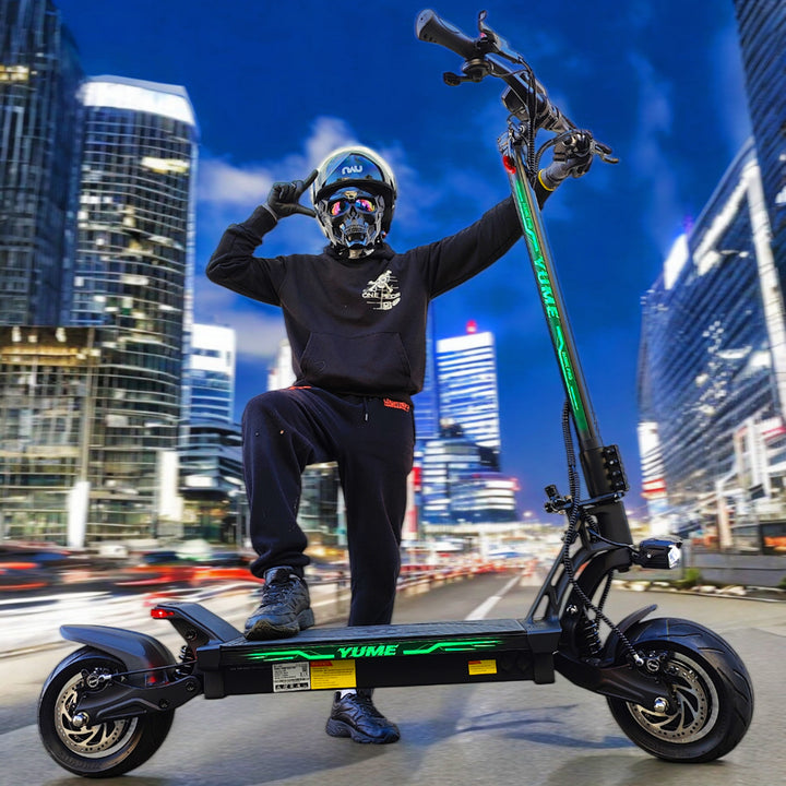 YUME Hawk Pro Wide 60V 27Ah 30Ah Electric Scooter6