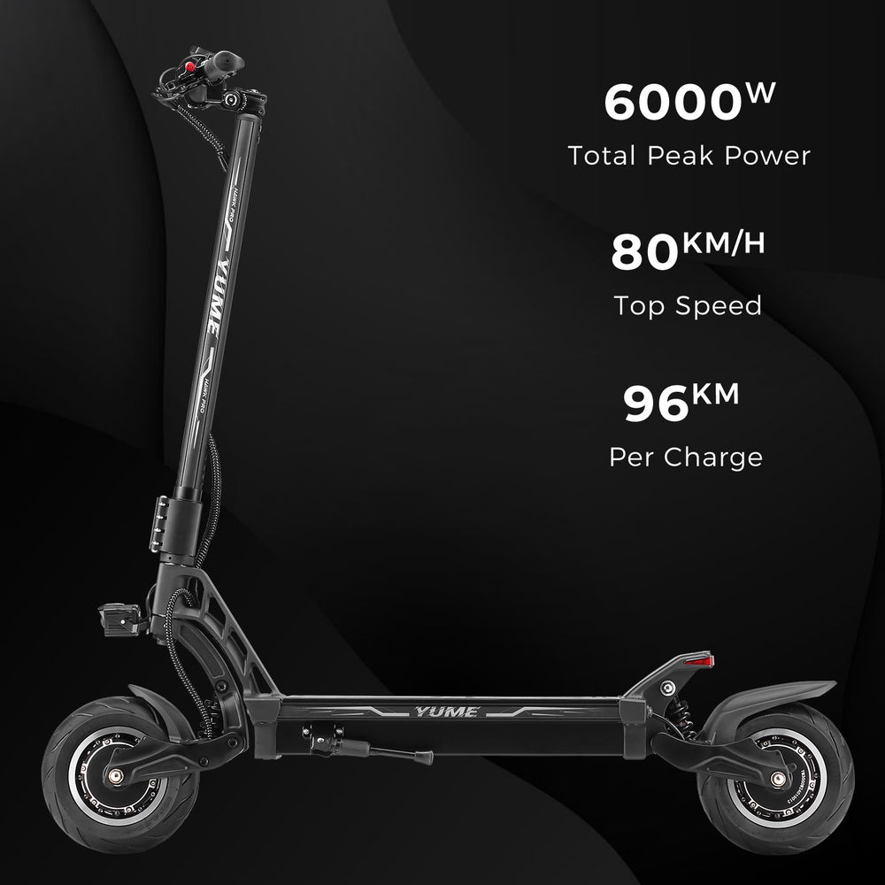 YUME Hawk Pro Wide 60V 27Ah 30Ah Electric Scooter2