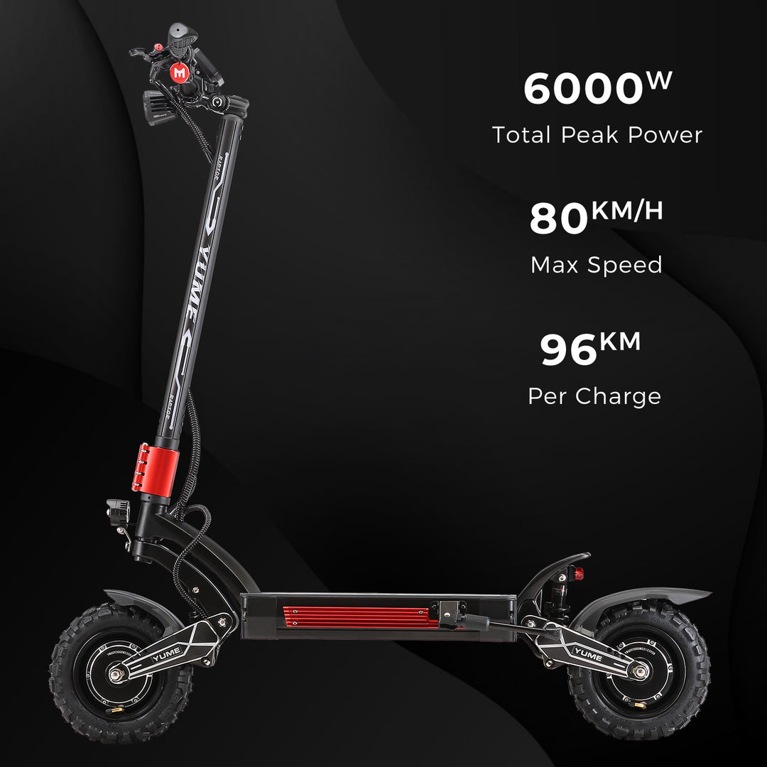 YUME Raptor 60V 27Ah 30Ah Electric Scooter2