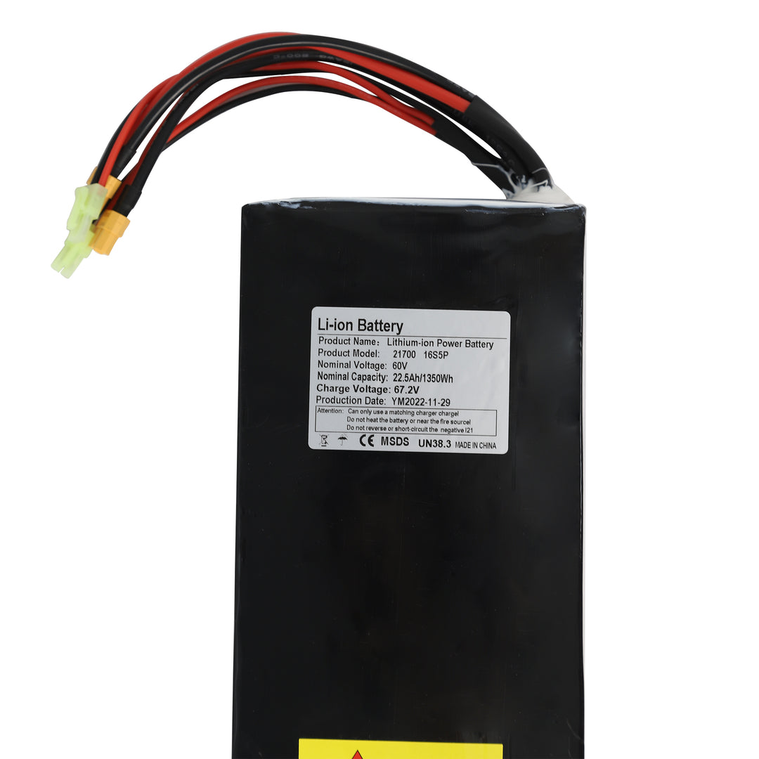 Standard Battery 60V 22.5AH Hawk&M10 / Samsung Battery 60V 25AH Hawk